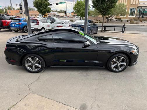 Black 2015 Ford Mustang EcoBoost