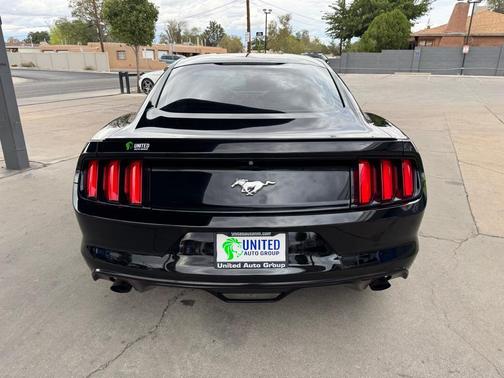 Black 2015 Ford Mustang EcoBoost