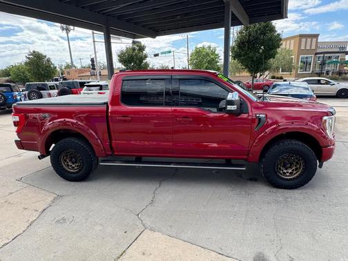 Rapid Red Metallic Tinted Clearcoat 2022 Ford F-150 Lariat