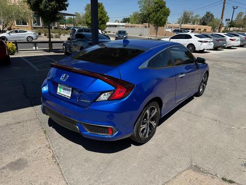 Aegean Blue Metallic 2017 Honda Civic Touring
