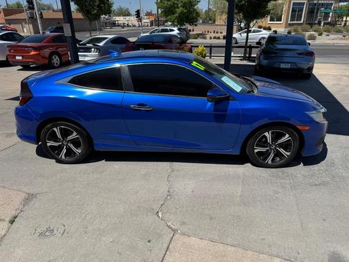 Aegean Blue Metallic 2017 Honda Civic Touring