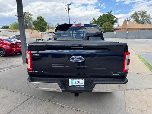 Antimatter Blue Metallic 2021 Ford F-150 Lariat
