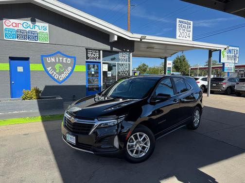 BLACK 2022 Chevrolet Equinox 1LT