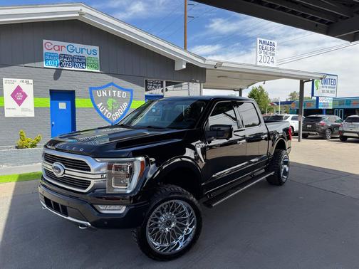 Agate Black Metallic 2021 Ford F-150 Limited