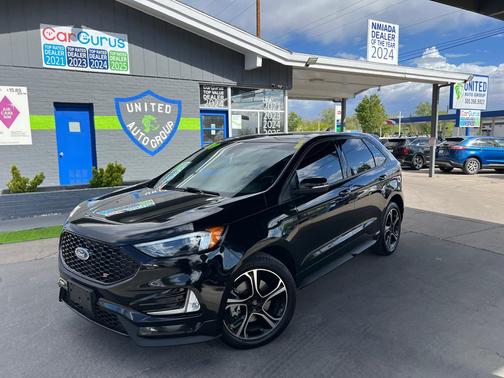 Agate Black Metallic 2019 Ford Edge ST