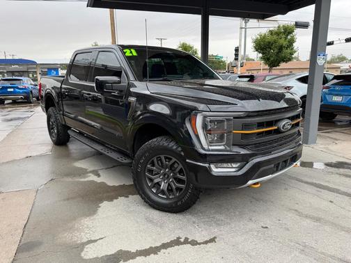 Agate Black Metallic 2021 Ford F-150 Tremor