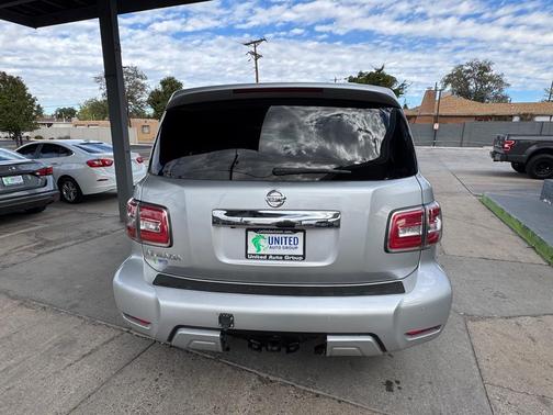 Brilliant Silver 2017 Nissan Armada SV