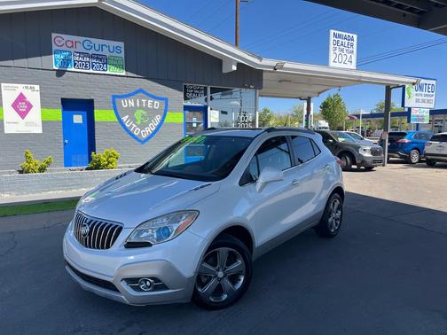 White Pearl Tricoat 2013 Buick Encore Leather