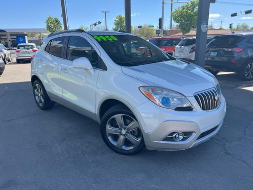 White Pearl Tricoat 2013 Buick Encore Leather