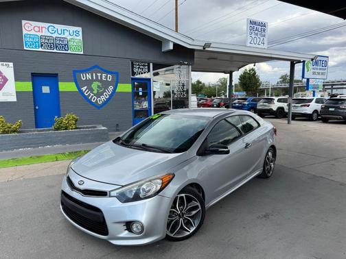 Silky Silver 2016 Kia Forte Koup SX