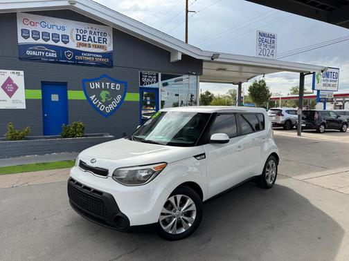 Clear White 2015 Kia Soul +