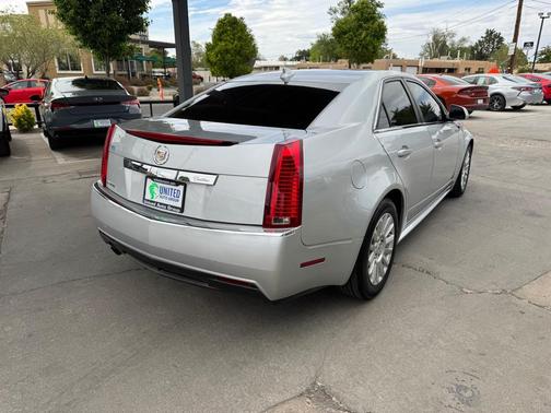 Radiant Silver Metallic 2011 Cadillac CTS Base