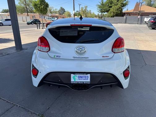 Elite White 2016 Hyundai Veloster Turbo