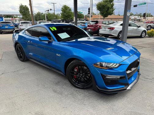 BLUE 2019 Ford Mustang GT