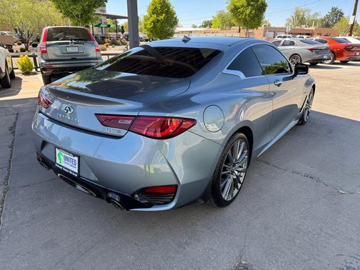 Iridium Blue 2017 INFINITI Q60 3.0t Red Sport 400