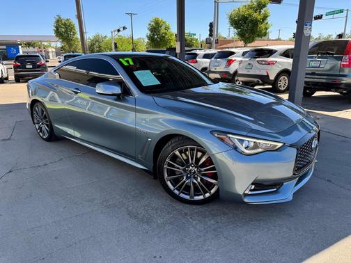 Iridium Blue 2017 INFINITI Q60 3.0t Red Sport 400