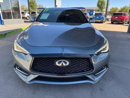 Iridium Blue 2017 INFINITI Q60 3.0t Red Sport 400