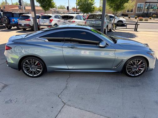 Iridium Blue 2017 INFINITI Q60 3.0t Red Sport 400