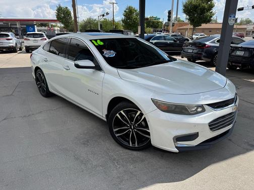 WHITE 2016 Chevrolet Malibu Premier