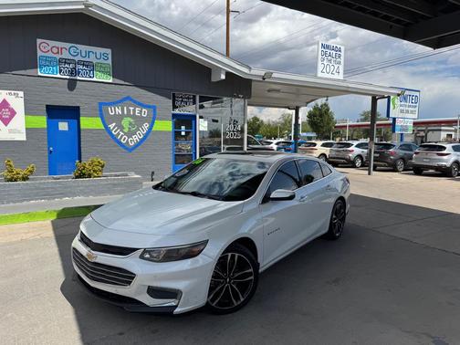 WHITE 2016 Chevrolet Malibu Premier