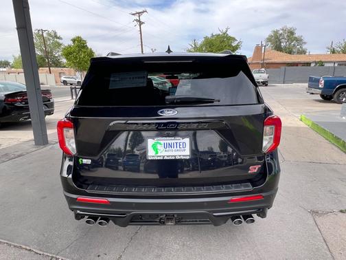 Agate Black Metallic 2021 Ford Explorer ST