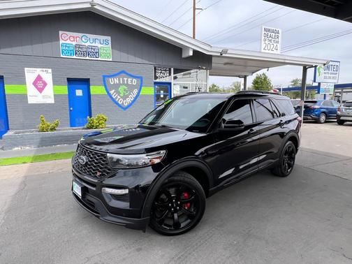 Agate Black Metallic 2021 Ford Explorer ST