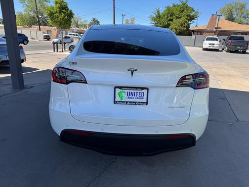 Pearl White Multi-Coat 2020 Tesla Model Y Long Range Dual Motor All-Wheel Drive