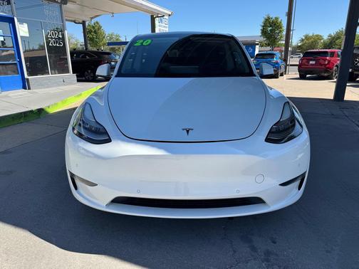 Pearl White Multi-Coat 2020 Tesla Model Y Long Range Dual Motor All-Wheel Drive