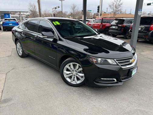 Black 2018 Chevrolet Impala 1LT