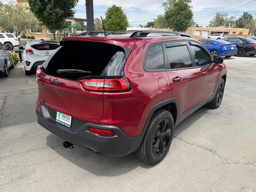 MAROON 2017 Jeep Cherokee Limited