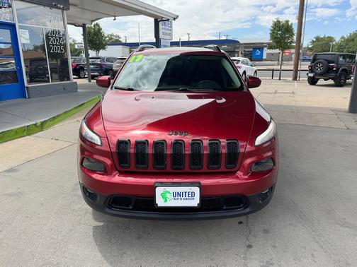 MAROON 2017 Jeep Cherokee Limited