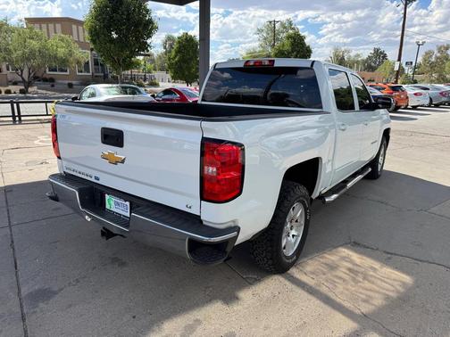 WHITE 2018 Chevrolet Silverado 1500 1LT