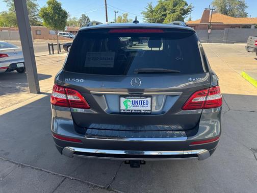 Steel Gray Metallic 2013 Mercedes-Benz M-Class 4MATIC