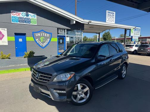 Steel Gray Metallic 2013 Mercedes-Benz M-Class 4MATIC SUV