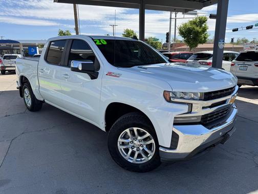 Summit White 2020 Chevrolet Silverado 1500 LT
