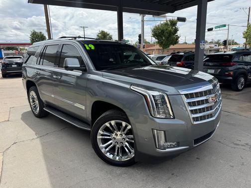 Satin Steel Metallic 2019 Cadillac Escalade Premium Luxury