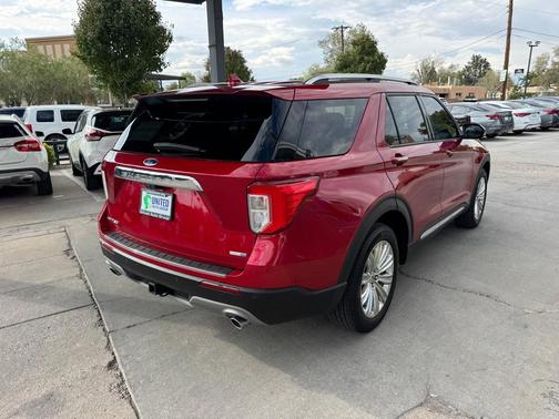 Rapid Red Metallic Tinted Clearcoat 2020 Ford Explorer Limited