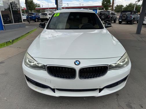 WHITE 2015 BMW 328 Gran Turismo xDrive