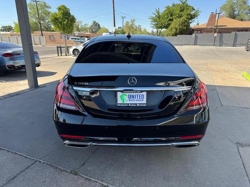 BLACK 2020 Mercedes-Benz S-Class S560