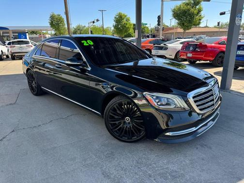 BLACK 2020 Mercedes-Benz S-Class S560