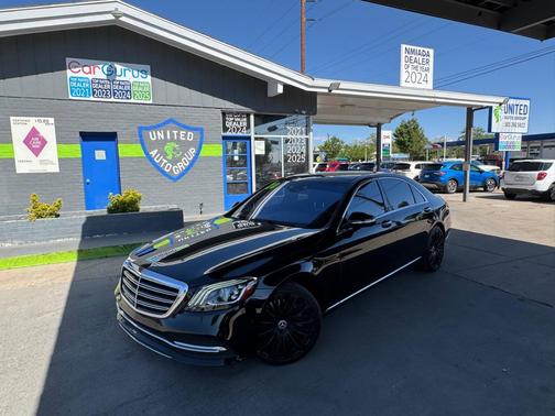 BLACK 2020 Mercedes-Benz S-Class S560