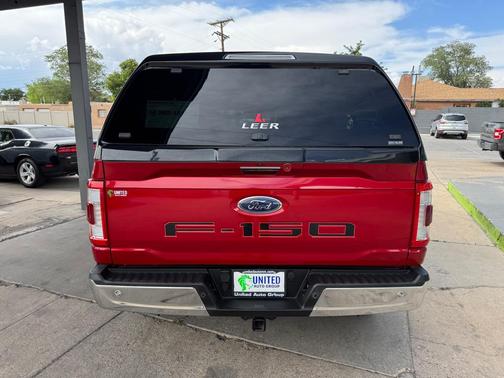 Rapid Red Metallic Tinted Clearcoat 2021 Ford F-150 Lariat