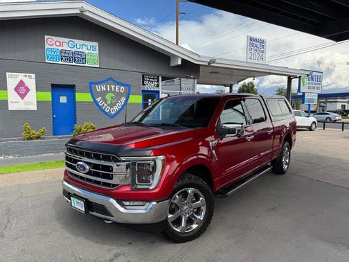 Rapid Red Metallic Tinted Clearcoat 2021 Ford F-150 Lariat
