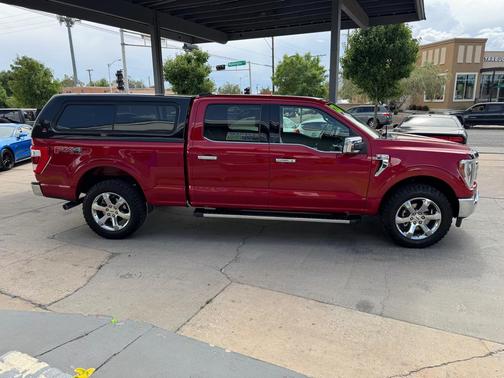 Rapid Red Metallic Tinted Clearcoat 2021 Ford F-150 Lariat
