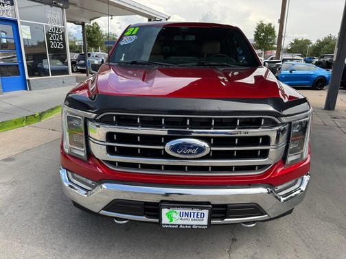 Rapid Red Metallic Tinted Clearcoat 2021 Ford F-150 Lariat