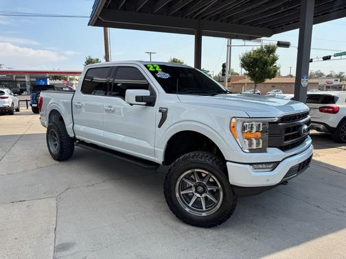 Space White Metallic 2022 Ford F-150 Lariat