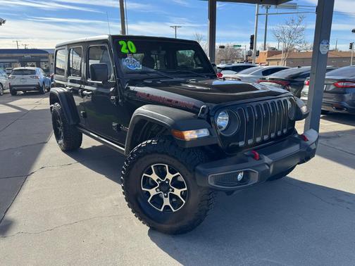 Black Clearcoat 2020 Jeep Wrangler Unlimited Rubicon