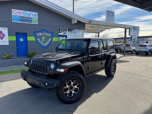 Black Clearcoat 2020 Jeep Wrangler Unlimited Rubicon