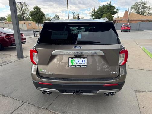 BROWN 2021 Ford Explorer Platinum