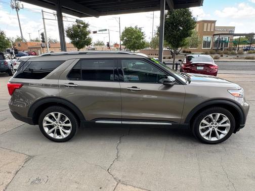 BROWN 2021 Ford Explorer Platinum